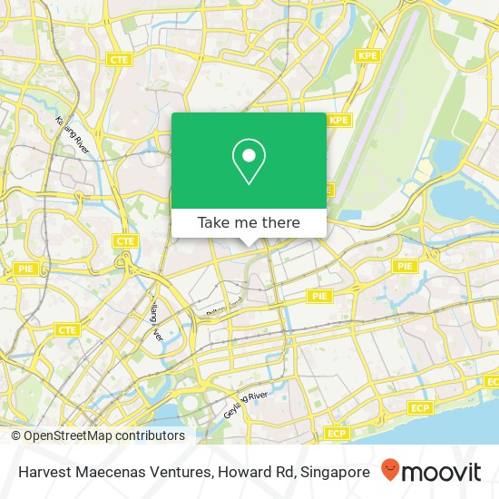 Harvest Maecenas Ventures, Howard Rd map