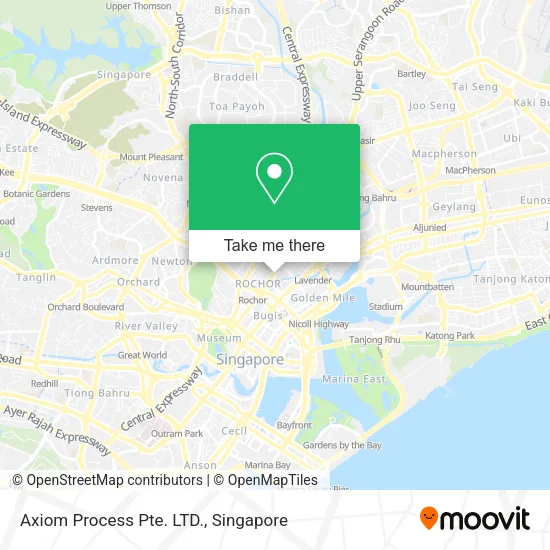 Axiom Process Pte. LTD. map