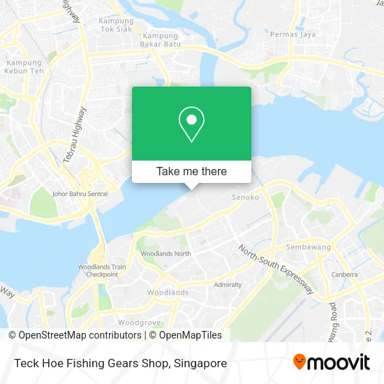Teck Hoe Fishing Gears Shop地图