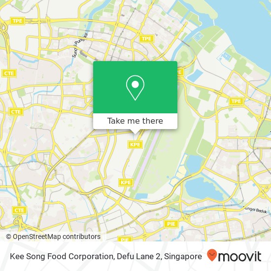 Kee Song Food Corporation, Defu Lane 2地图