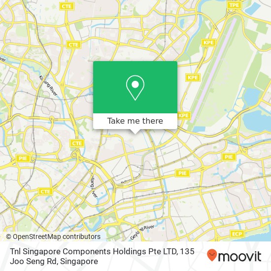 Tnl Singapore Components Holdings Pte LTD, 135 Joo Seng Rd map