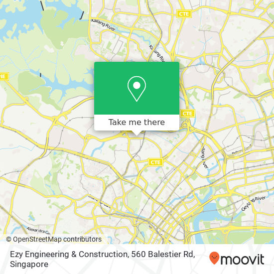 Ezy Engineering & Construction, 560 Balestier Rd地图