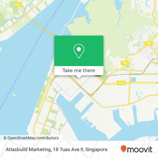 Atlasbuild Marketing, 18 Tuas Ave 9 map