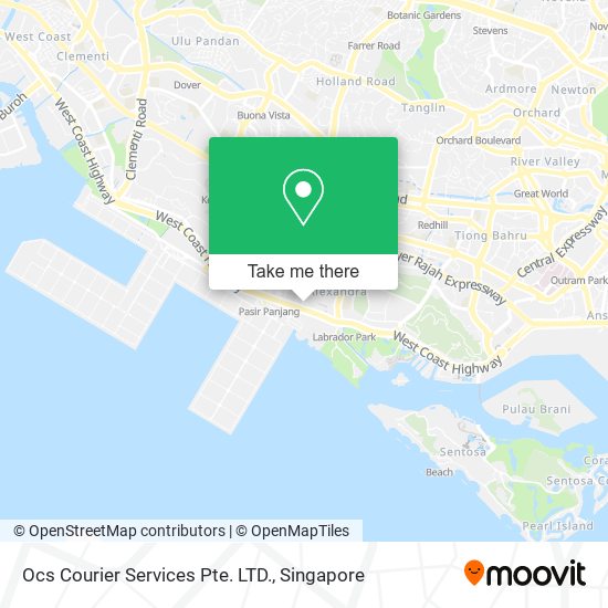 Ocs Courier Services Pte. LTD.地图