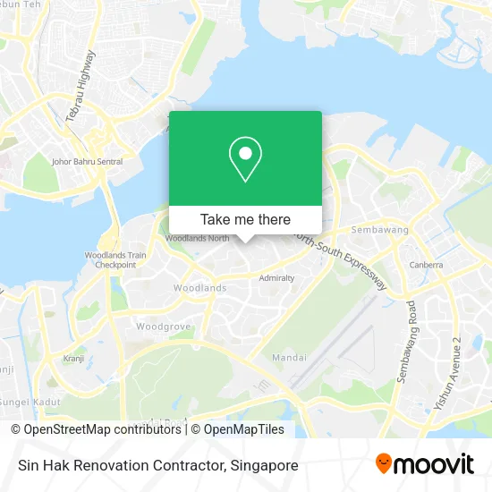 Sin Hak Renovation Contractor map