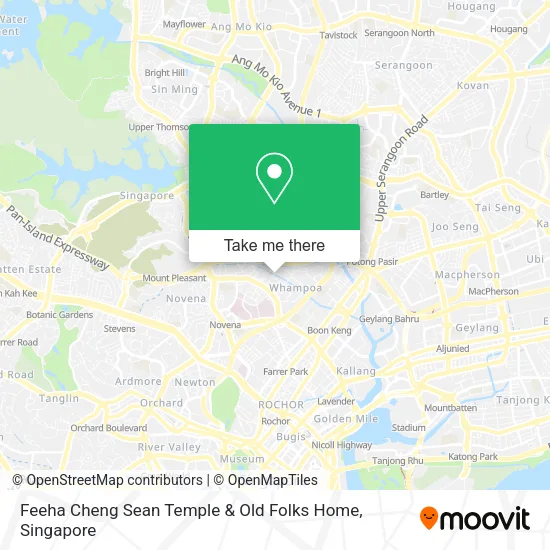 Feeha Cheng Sean Temple & Old Folks Home map