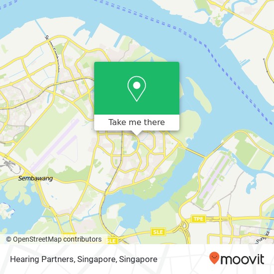 Hearing Partners, Singapore map