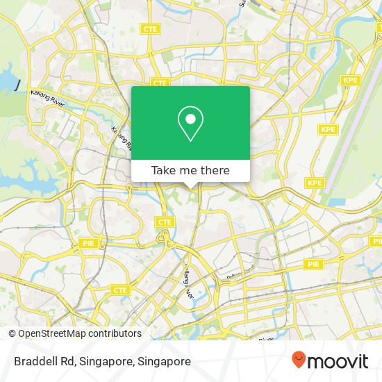 Braddell Rd, Singapore地图