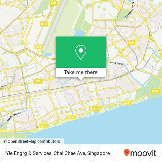 Yie Engrg & Services, Chai Chee Ave地图