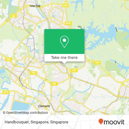 Handbouquet, Singapore map