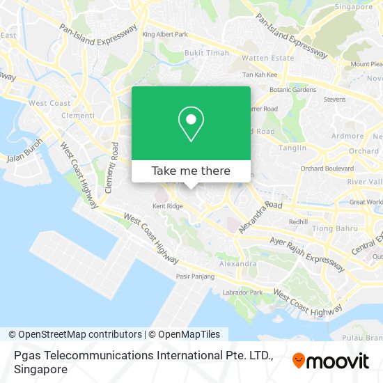 Pgas Telecommunications International Pte. LTD. map