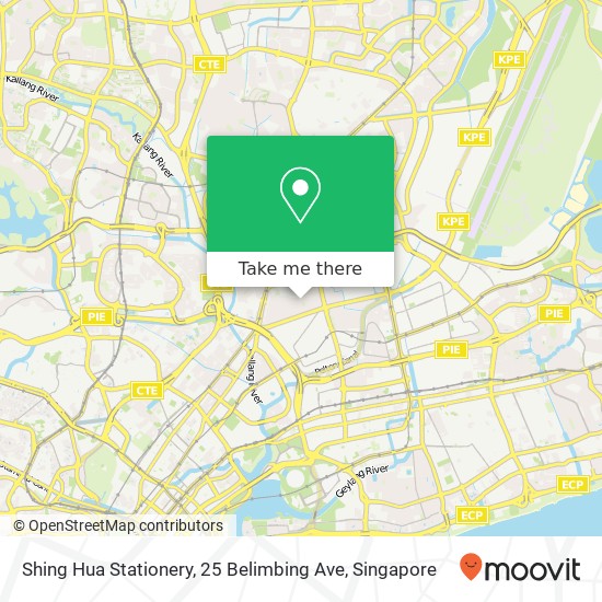 Shing Hua Stationery, 25 Belimbing Ave map