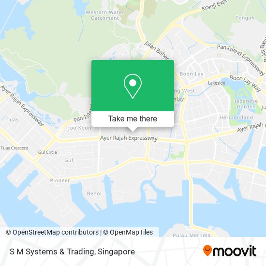 S M Systems & Trading map