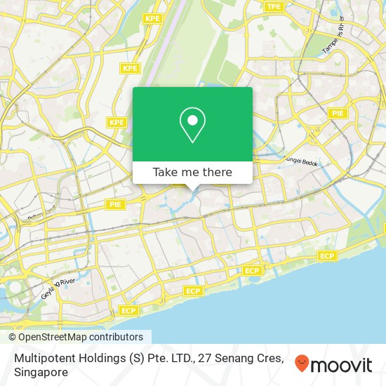 Multipotent Holdings (S) Pte. LTD., 27 Senang Cres地图