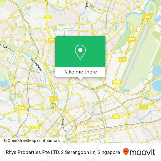 Rhys Properties Pte LTD, 2 Serangoon Ln地图