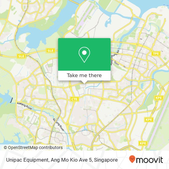 Unipac Equipment, Ang Mo Kio Ave 5 map