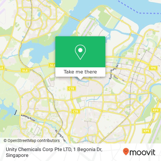 Unity Chemicals Corp Pte LTD, 1 Begonia Dr map
