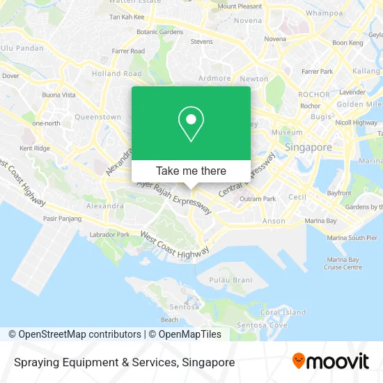Spraying Equipment & Services map