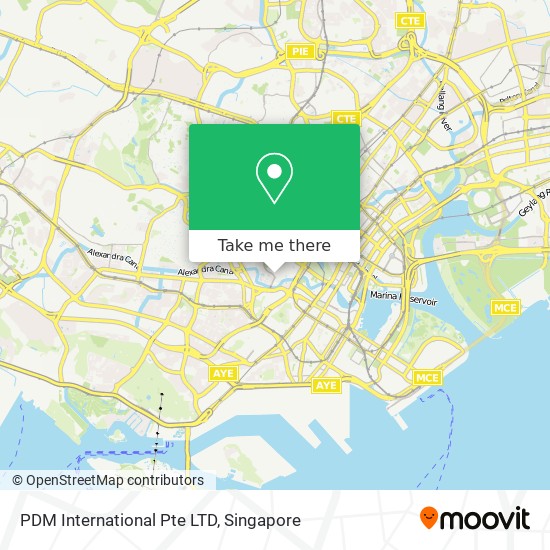 PDM International Pte LTD map
