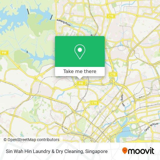 Sin Wah Hin Laundry & Dry Cleaning map