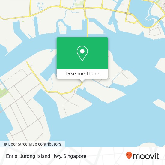 Enris, Jurong Island Hwy地图
