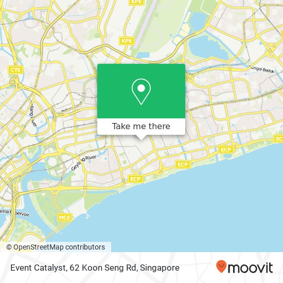 Event Catalyst, 62 Koon Seng Rd地图