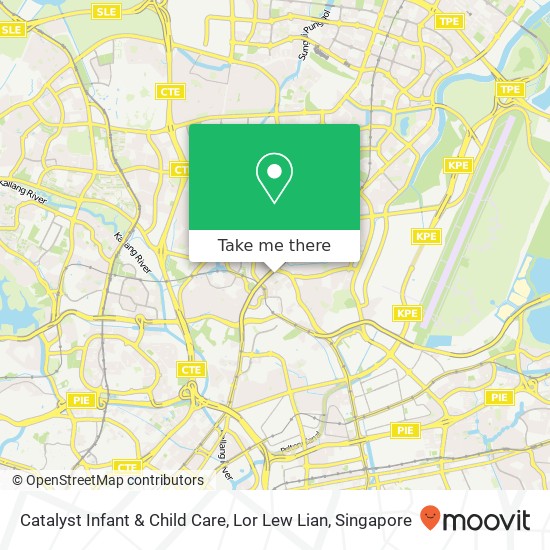 Catalyst Infant & Child Care, Lor Lew Lian地图