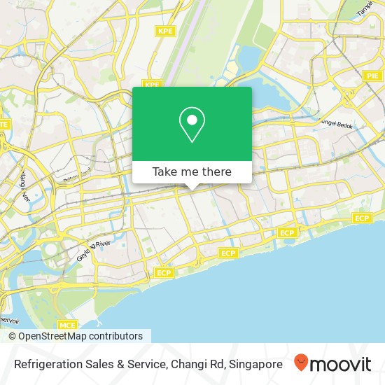 Refrigeration Sales & Service, Changi Rd地图