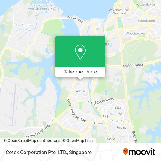Cotek Corporation Pte. LTD. map