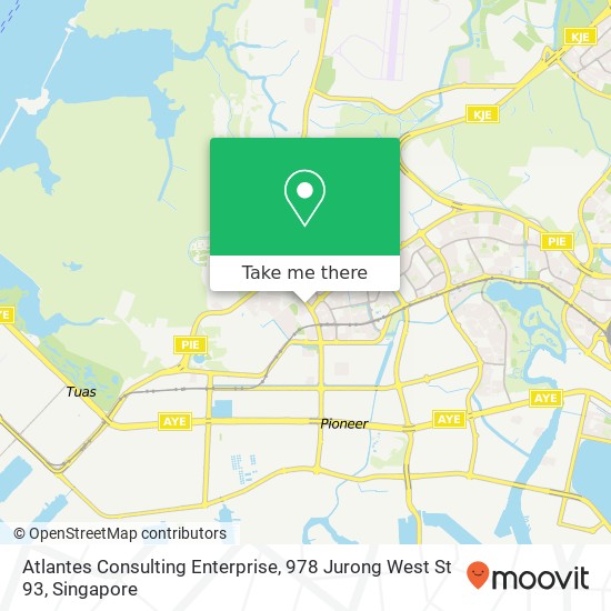 Atlantes Consulting Enterprise, 978 Jurong West St 93 map