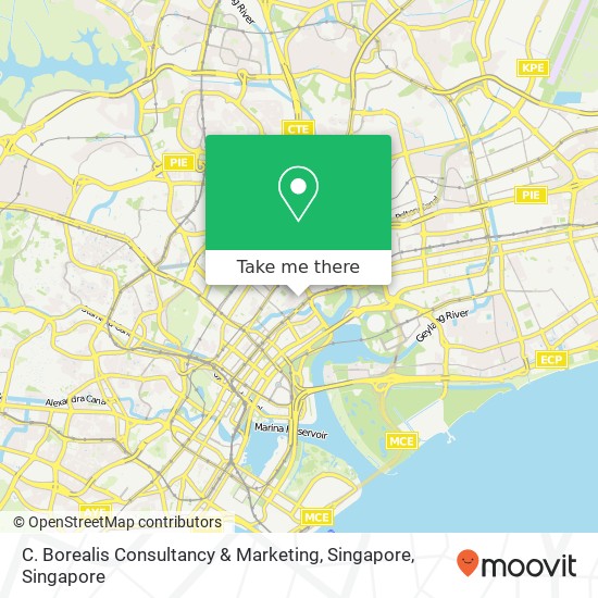 C. Borealis Consultancy & Marketing, Singapore map