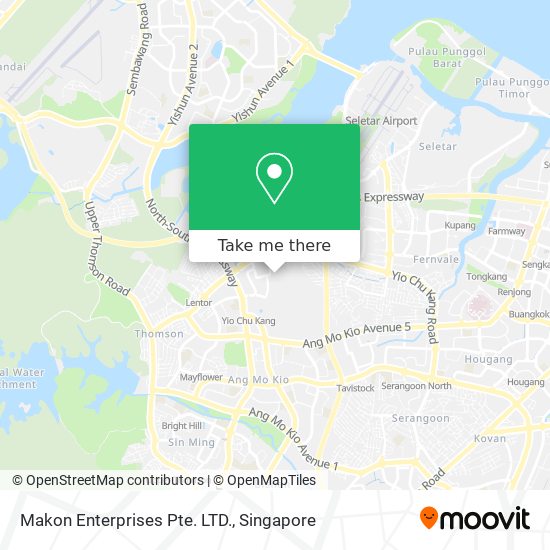 Makon Enterprises Pte. LTD. map