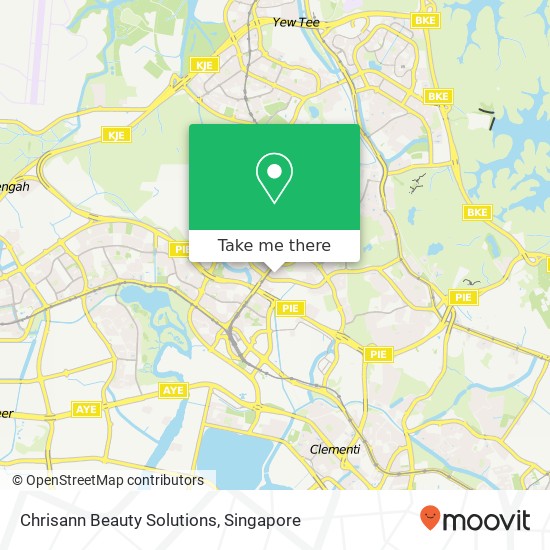 Chrisann Beauty Solutions map