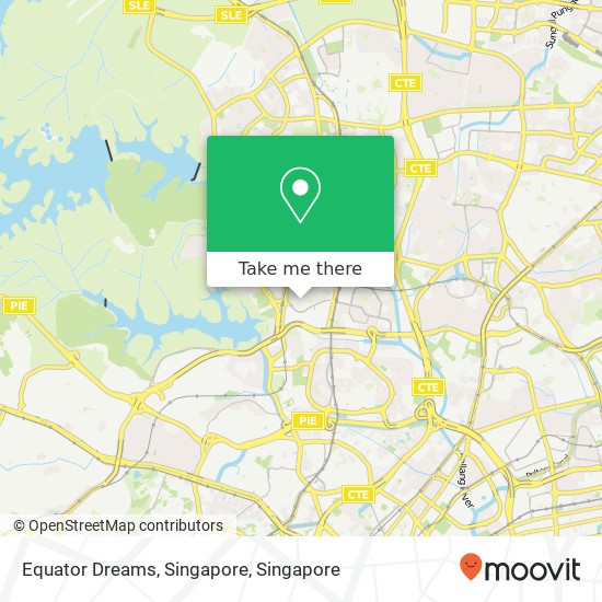 Equator Dreams, Singapore map