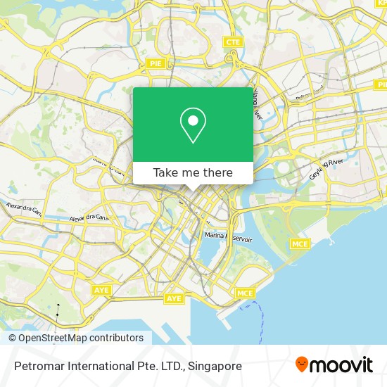 Petromar International Pte. LTD. map