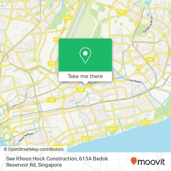 See Khoon Hock Construction, 613A Bedok Reservoir Rd map