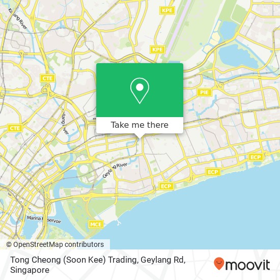 Tong Cheong (Soon Kee) Trading, Geylang Rd map