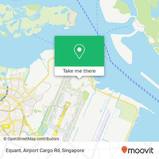Equant, Airport Cargo Rd map
