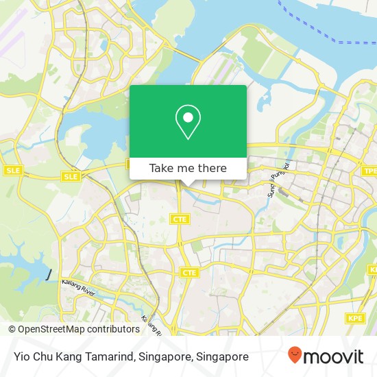 Yio Chu Kang Tamarind, Singapore地图