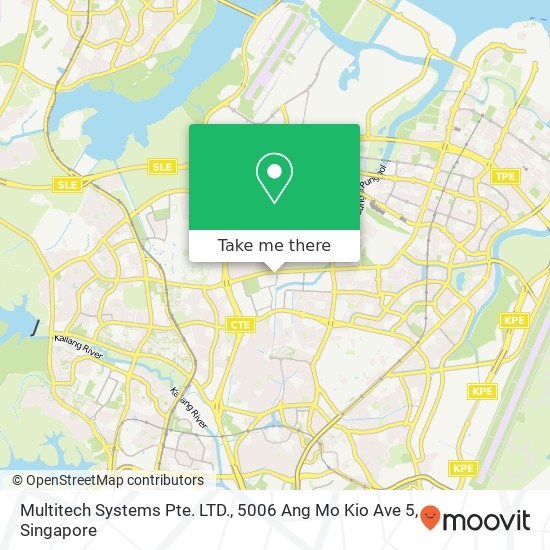 Multitech Systems Pte. LTD., 5006 Ang Mo Kio Ave 5地图