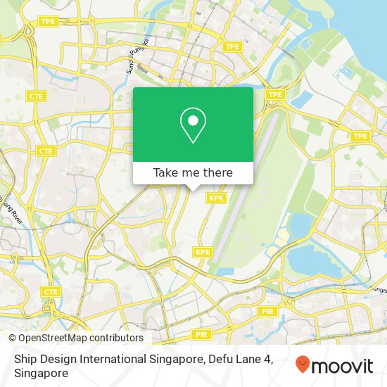 Ship Design International Singapore, Defu Lane 4 map