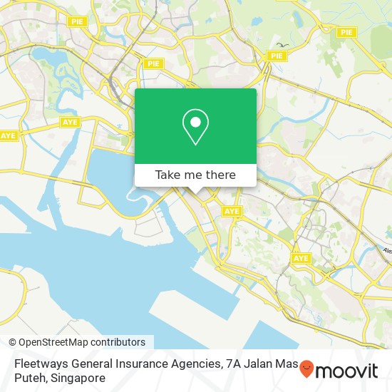 Fleetways General Insurance Agencies, 7A Jalan Mas Puteh map