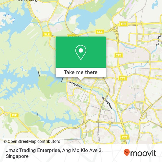 Jmax Trading Enterprise, Ang Mo Kio Ave 3 map