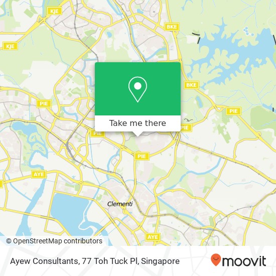 Ayew Consultants, 77 Toh Tuck Pl地图