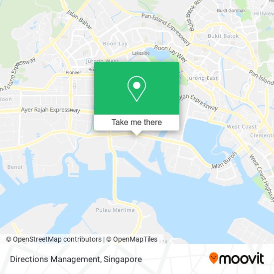 Directions Management map