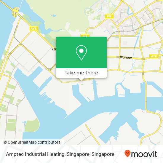 Amptec Industrial Heating, Singapore map