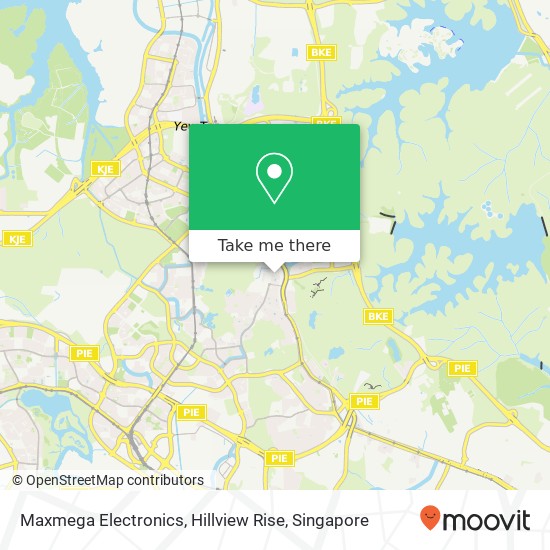 Maxmega Electronics, Hillview Rise地图