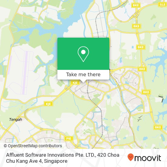 Affluent Software Innovations Pte. LTD., 420 Choa Chu Kang Ave 4 map