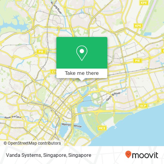 Vanda Systems, Singapore地图