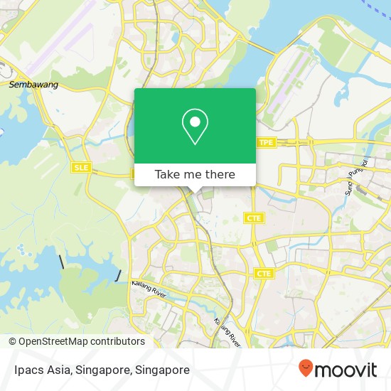 Ipacs Asia, Singapore map